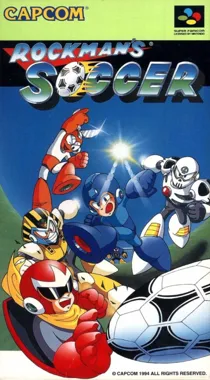 Rockman's Soccer (Japan) box cover front